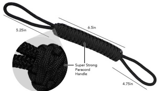 Picture 2 of Cobble Creek Rope Handle Cord 2-Pack