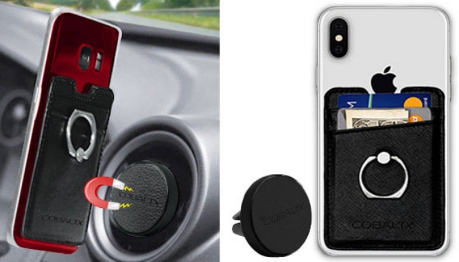 Picture 2 of The 4-in-1 Smartphone Wallet, Ring, Kickstand and Magnetic Car Mount