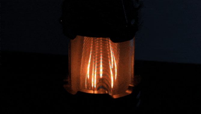 Picture 2 of Flickering Flame Dual Mode Collapsible Lantern