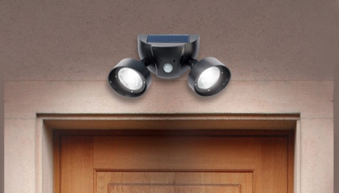 Picture 2 of Solar Night Eyes Safety Lights with Alarm and Motion Sensor