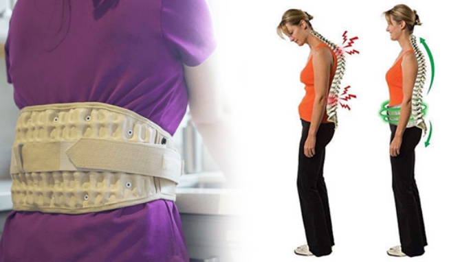 Picture 2 of Dr. Ho's 2-in-1 Back Relief Belt