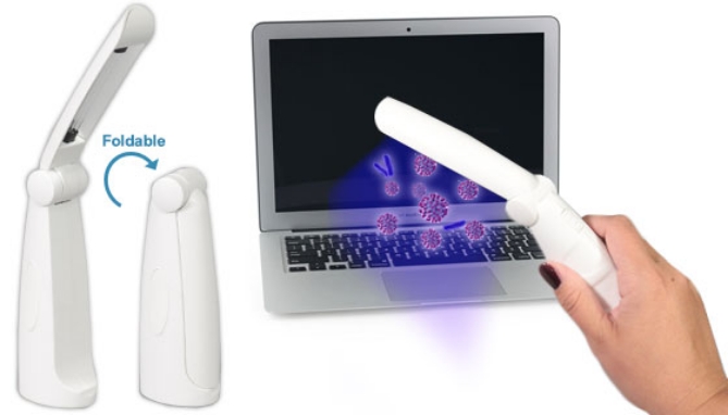 Click to view picture 2 of Folding UV Sanitizing Wand