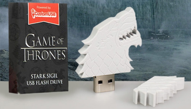 Picture 6 of Game of Thrones Stark Sigil USB 4GB Flash Drive