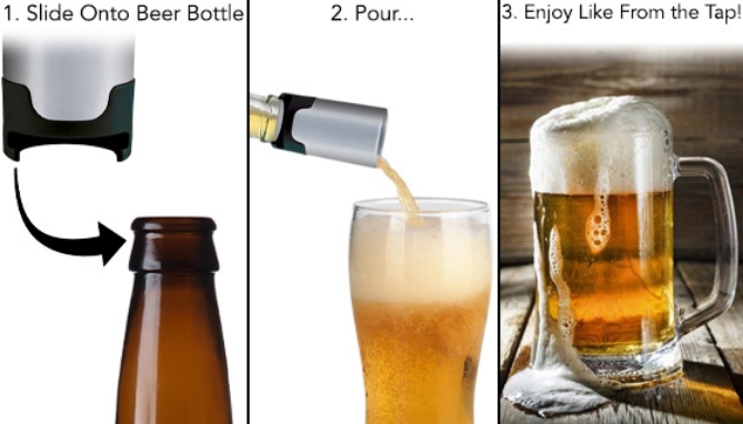 Click to view picture 3 of Tap Pro Bottled Beer Dispenser