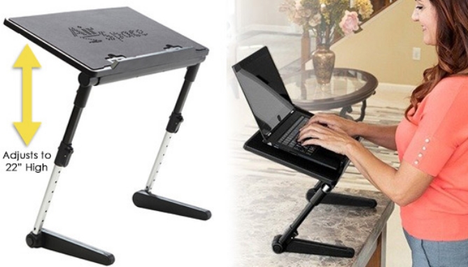 Picture 2 of Air Space Adjustable Laptop Desk