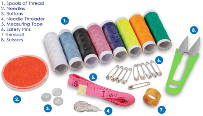 Picture 3 of Portable Mini Sewing Kit