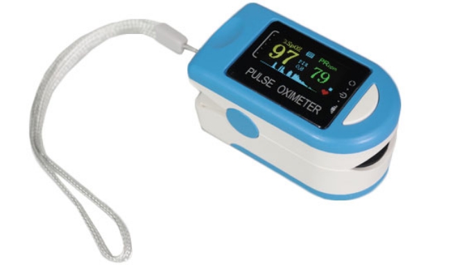 Picture 2 of OLED Fingerclip Pulse Oximeter