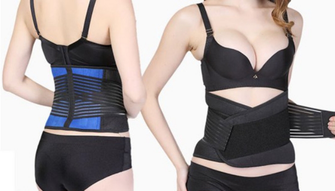 Picture 3 of Double Compression Waist Slimming Belt