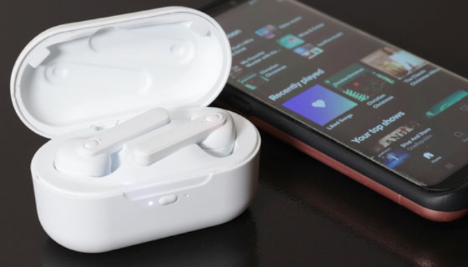 Picture 3 of AIR Truly Wireless Earbuds w/ Dual Function Charging Case