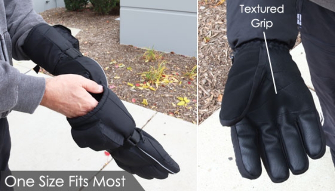 Picture 7 of Battery Operated Heated Gloves - Unisex