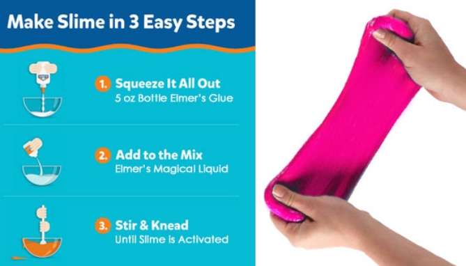 Click to view picture 5 of 8pc Mega Slime DIY Kit By Elmer's - Fun, interactive and easy to make!