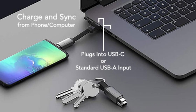 Picture 9 of inCharge 6 Keyring: Portable, Universal Charging Cable for All Devices