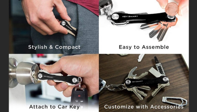Picture 5 of Keysmart Compact Aluminum Key Holder