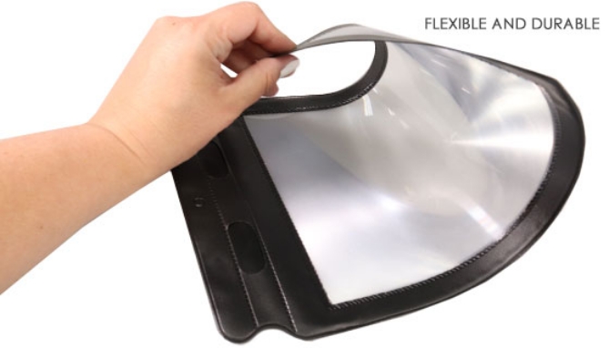 Picture 4 of Full Page Magnifying Sheet Reading Aid Lens