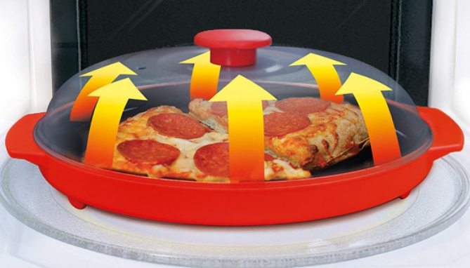 Picture 8 of Reheatza Microwave Crisper - The Best Way to Reheat Pizza and more!