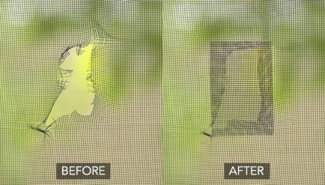 Click to view picture 3 of Window and Door Screen Adhesive Backed Repair Tape