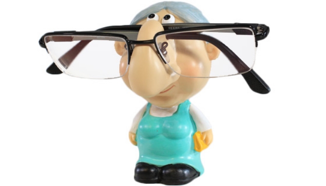 Picture 3 of Gramps and Granny Eyeglass Holder