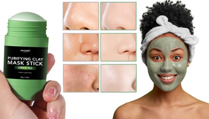 Picture 3 of Green Tea Purifying Clay Mask Stick