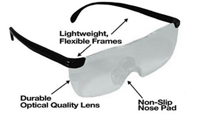 Picture 3 of Big Vision Magnifying Glasses - Slightly Irregular