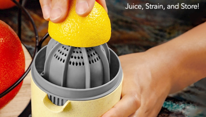 Picture 4 of Citrus Juicer: Juice, Strain, & Store