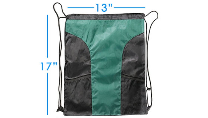 Picture 3 of Premium Drawstring Sports Bag Backpack