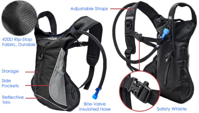 Picture 4 of Hydro-Pro Hydration Backpack