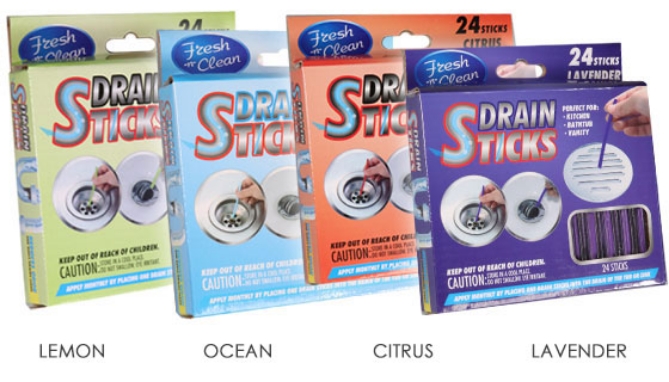 Click to view picture 5 of Drain Sticks Multi-Pack: Keep Your Drains Clean and Odor Free (96 Sticks)