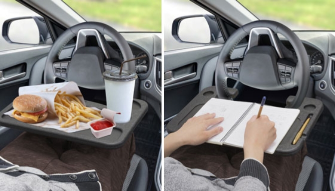 Picture 5 of Auto Travel Tray - Use as a Desk or Eating Tray