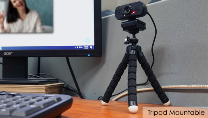 Picture 4 of Clip On HD 1080p Digital Webcam with Microphone