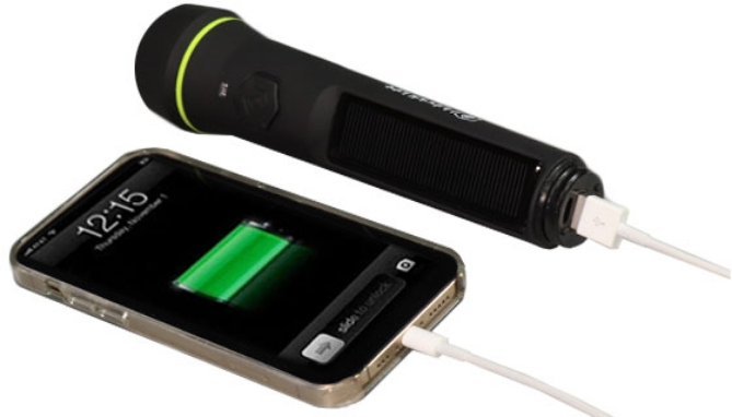 Picture 6 of HybridLight Solar-Powered Survival Flashlight and Power Bank