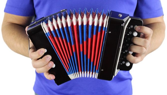Picture 4 of Mini Accordion - Musical Instrument Toy