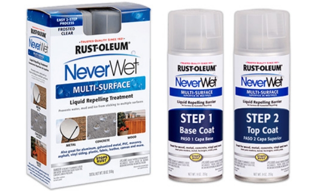 Picture 5 of Rust-Oleum NeverWet Multi-Surface Waterproofing Treatment 3-Pack