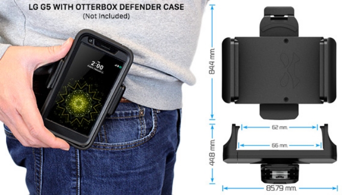Picture 4 of Universal Smartphone Belt Holster by Ghostek