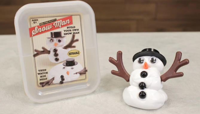 Picture 4 of Melting Putty Snowman Kit