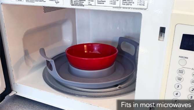 Picture 5 of Microwave Cool Caddy: Carry Hot Bowls and Plates