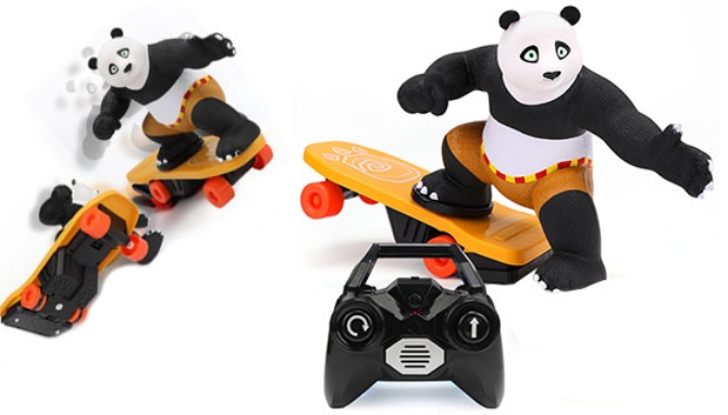Picture 4 of Remote Control Skate Panda