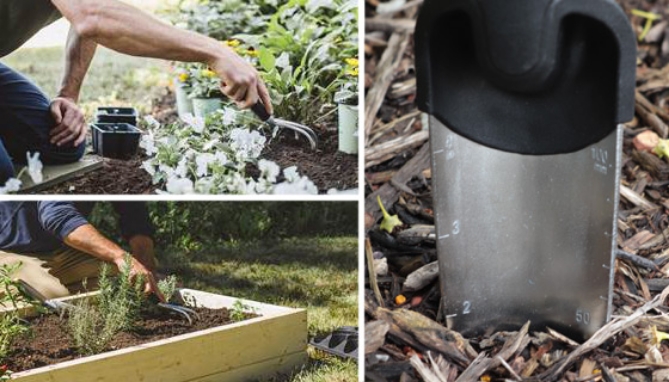 Picture 6 of Fiskars Duraframe Gardening Tools: Handheld Transplanter or Cultivator
