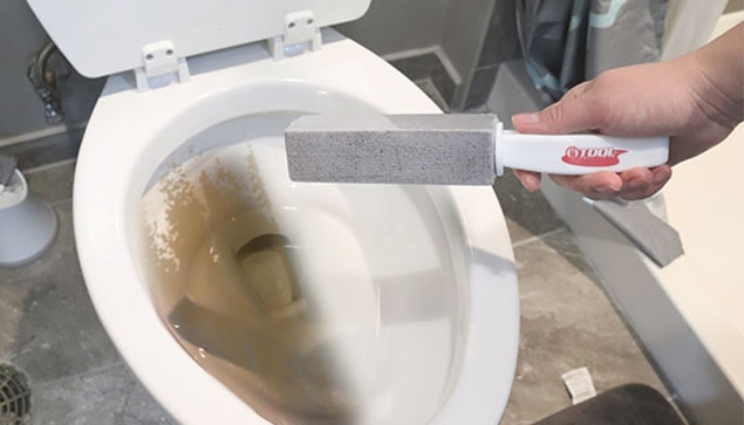 Picture 5 of Pumice Stone Cleaner: Removes Tough Stains from Toilets, Tile, Sink, and more...