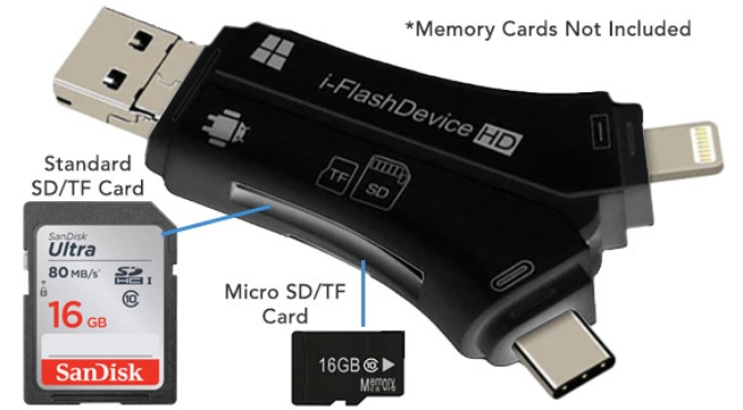 Click to view picture 3 of Universal Device Card Reader and Data Transfer Stick