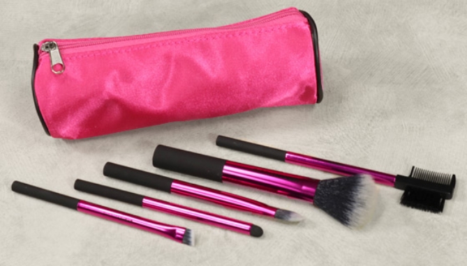 Picture 4 of 6pc Makeup and Brush Set