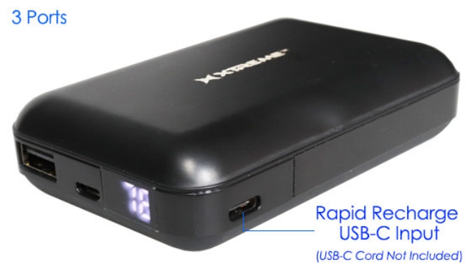 Picture 4 of 10000mAh Power Bank with Digital LED Display