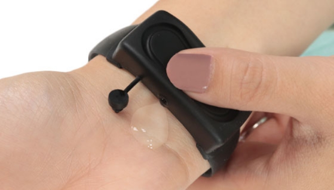 Picture 5 of Refillable Hand Sanitizer Dispensing Wristband
