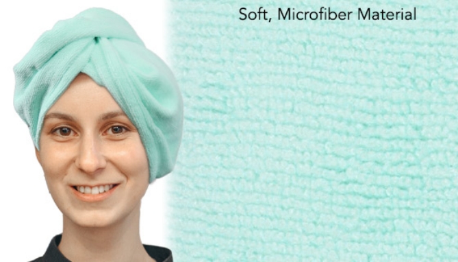 Picture 2 of Microfiber Twist Hair Turban by Spa Savvy