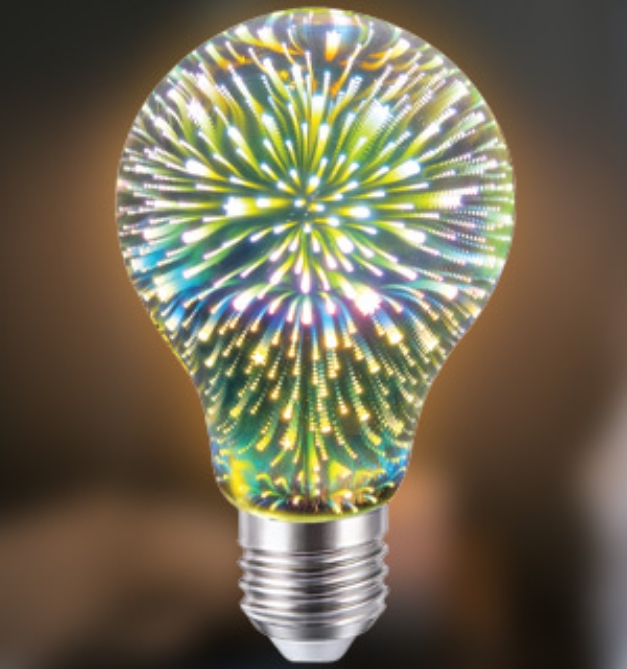 Picture 1 of 3D Fireworks Decoration LED Bulb