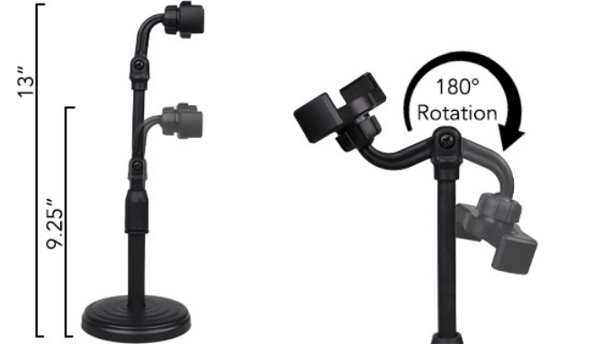 Click to view picture 5 of Adjustable Desktop Microphone Style Phone Mount