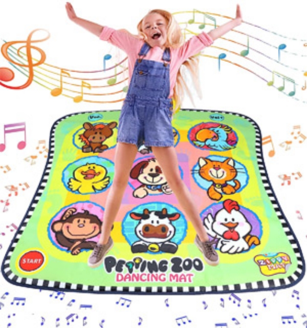Picture 1 of Zippy Animal Dance Mat - Where Fun Meets Fitness!