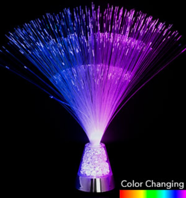 Picture 1 of Color Changing Fiber Optic Interior Design Lamp