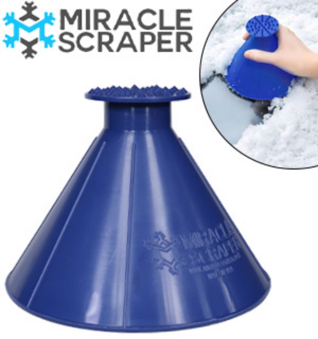 Picture 1 of Miracle Scraper: Effortless Snow and Ice Removal Funnel