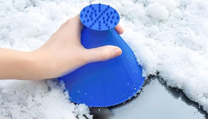 Click to view picture 3 of Miracle Scraper: Effortless Snow and Ice Removal Funnel
