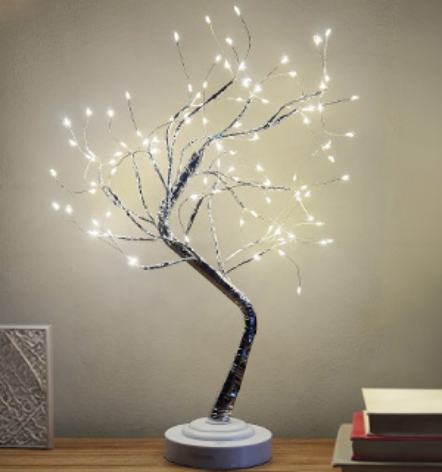 Picture 1 of 108 LED Tabletop Fairy Light Tree